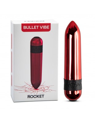 Bala Vibrador Cromada Recargable